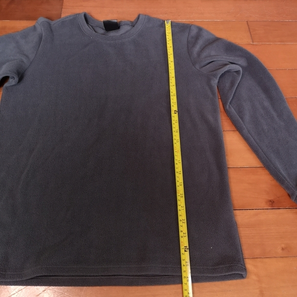 32 Degrees Heat Gray Soft Fleece Long Sleeve Pull on Crew Neck Stretch Size: M - Picture 7 of 11